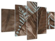 Tablou - Frunze de palmier acvarel (150x105 cm)