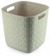 Coș cubic Curver Softex, bej