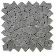 Mozaic Garth din andezit - plăci negru / gri închis 1 m2