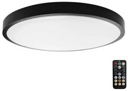 Plafonieră LED pentru baie cu senzor LED/36W/230V IP44 4000K d. 42 cm + telecomandă