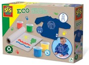 Set acuarele pentru degetele ECO si sort pentru copii