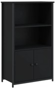 vidaXL Dulap înalt, negru, 62x32x103,5 cm, lemn compozit