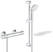 Baterie cabina dus termostat Grohe Grhtherm 800 set dus inclus(34565001) + savoniera(27596000)