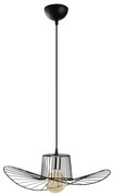 Lampa suspendata Elefant 892OPV1721, Metal, 110 cm, Negru