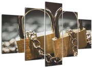 Tablou cu două cetăți (150x105 cm)