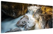 Tablou - Râul din pădure (120x50 cm)