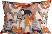 Fața de perna din microfibra CATMOSPHERE 50x70 cm, colorat