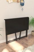 Birou pliabil cu cadru metalic Util Homs 80 x 50 x 75 cm,negru