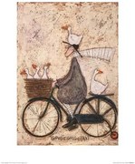 Imprimare de artă Sam Toft - GoosieGoosie Taxi