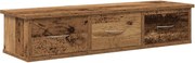 vidaXL Dulap de perete, lemn învechit, 88x26x18,5 cm, lemn prelucrat