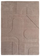 Covor maro deschis lavabil 80x150 cm Pompei 1614 – Ayyildiz Carpets