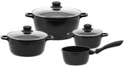 Elo 62440 Set de 4 oale din aluminiu Black Cast