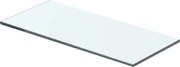 vidaXL Raft din sticlă transparentă, 40 x 12 cm