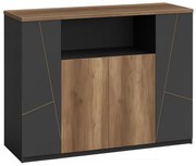 Dulap lateral de birou pentru documente W1600*D400*H1200