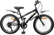 vidaXL Bicicletă pentru Copii 20 Inci 6-Speed pentru 6-11 ani Negru