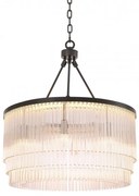 Lustra suspendata design elegant Hector S, bronz 114719 HZ