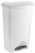 Coș de gunoi cu pedală și capac Addis, 41 x 33 x 62,5 cm, alb