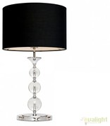 Veioza / Lampa de masa design elegant REA neagra RLT93163-1B black