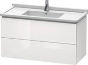 Duravit L-Cube dulap 102x46.9x55.8 cm sub chiuveta pe perete alb LC626602222