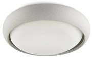 Plafoniera LED exterior iluminat minimalist IP44 ANGA 29cm alba