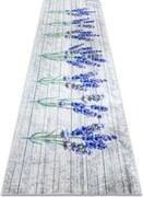 ANDRE 2716 covor lavabil Lavandă anti-alunecare - gri / violet