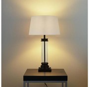 Lampă de masă PEDESTAL 1xE27/60W/230V neagră Searchlight EU5141BK