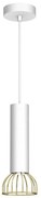 Lustră pe cablu DANTE 1xGU10/25W/230V alb/aurie