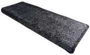 Treaptă pentru scări Apollo soft, dreptunghiulară,antracit, 24 x 80 cm, set de 5 bucăți