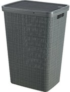 Curver Coș pentru rufe murdare Jute 58 l, griînchis