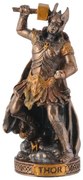 Mini statueta zeu nordic Thor - Zeul Tunetului 9 cm