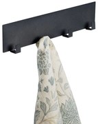 Bară magnetică pentru ustensile de bucătărie Black Outdoor Kitchen Ima, negru