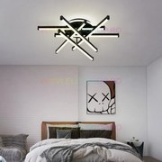 Lustra LED Cu Telecomanda, Elit's Esn306 - 6-BK, 150w