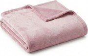 Patura din microplus SOFT, roz pudra Dimensiune: 160 x 200 cm