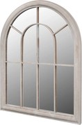 vidaXL Oglindă de grădină arcadă rustică 69x89 cm interior & exterior