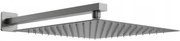 Mexen Slim duș de ploaie 25 x 25 cm cu braț de duș, grafit - 79125112-66