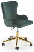 Fotoliu de birou Tuena (verde închis). Promo -7%. 1049421