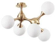 Plafoniera moderna 5 becuri E14 NODI 241050 IDEAL LUX