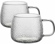 Florina Pahar de sticlă Savia 500 ml, 2 bucăți