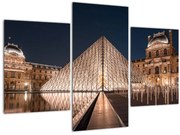 Tablou - Louvre noaptea (90x60 cm)