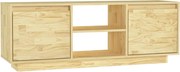vidaXL Comodă TV, 110x30x40 cm, lemn masiv de pin