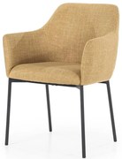 Scaun tapitat Paul mustar