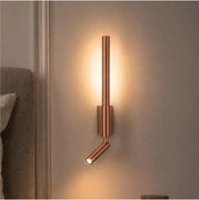 Brilagi -LED Aplică de perete cu spot VIXON LED/3W/230V + LED/5W, finisaj bronz, CRI 90