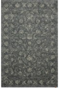 Covor gri din lână 200x300 cm Calisia Vintage Flora – Agnella
