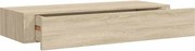 vidaXL Dulap de perete cu sertar, stejar, 60x23,5x10 cm, MDF
