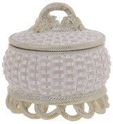 Caseta bijuterii Natural Beige 13 cm