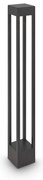 Stalp LED pentru iluminat exterior IP65 Elbe grafit H-100cm
