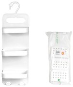 Suport accesorii pentru dus , 3 nivele, 16x5x43 cm