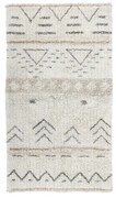 Covor crem lavabil/țesut manual din lână 80x140 cm Lakota Day – Lorena Canals