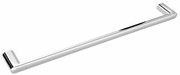 SAPHO RF009 Flori suport pentru prosoape 60 x 7cm, argintiu