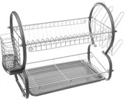 Scurgator de vase 5FIVE Gray, etajat, 52x26x39 cm